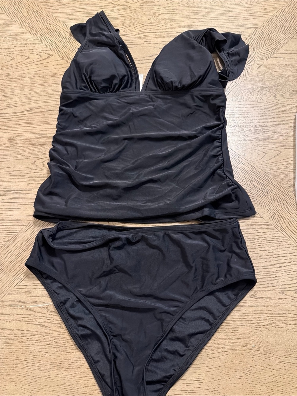 Cupshe Cut-Out BBikini Set Adjustable Wide Straps Size M 2-Piece